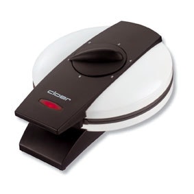 Cloer Waffle Iron 1621 gofrera 5 barquillo(s) Negro, Gris, Blanco 930 W