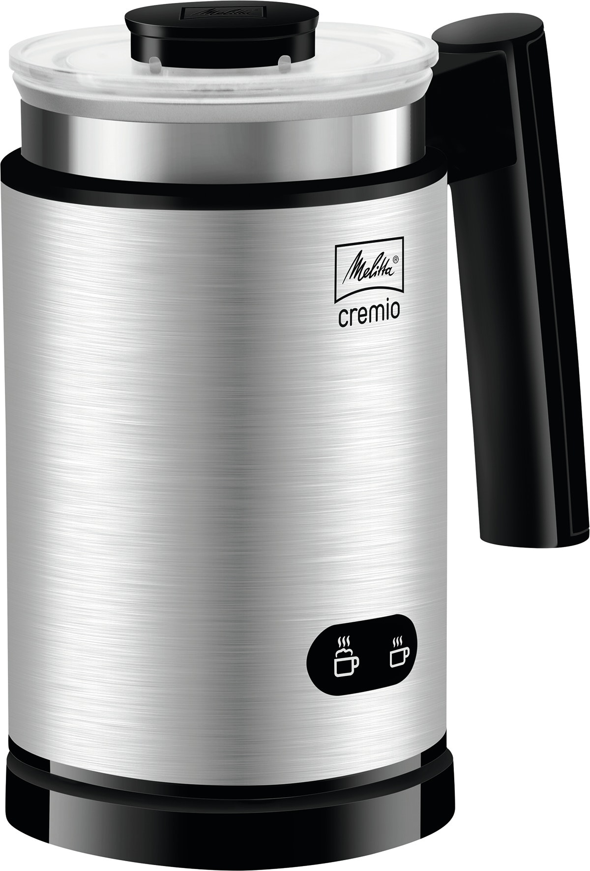 Melitta Cremio II Espumador de leche automático Negro, Acero inoxidable