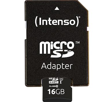 Intenso Intenso 16GB microSDHC memoria flash Clase 10 UHS-