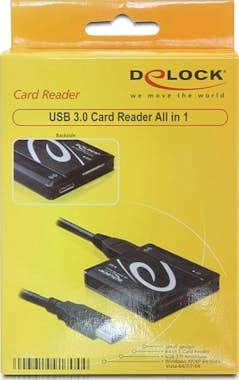 Delock DeLOCK USB 3.0 Card Reader All in 1 lector de tarj