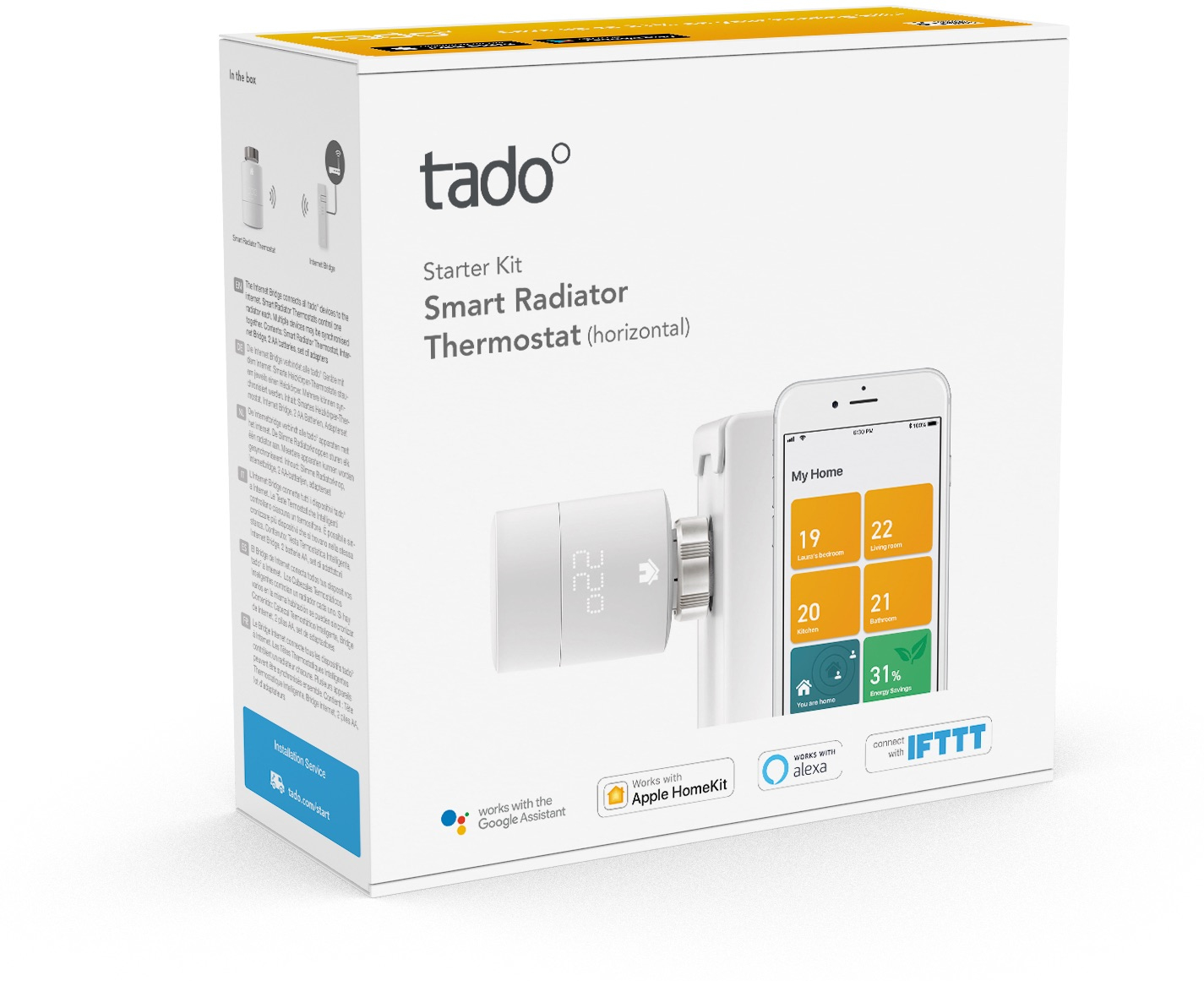 Compra tado Tado kit inicio cabezal termost tico inteligente y