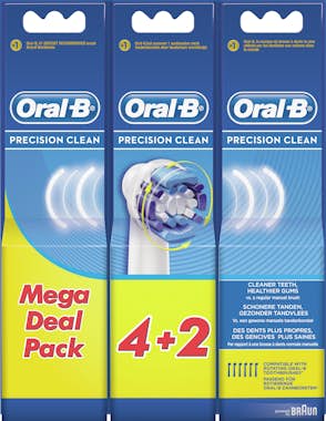 Oral-B Oral-B Precision Clean 6 pieza(s) Multicolor