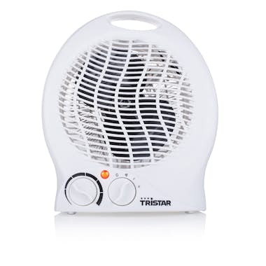 Calefactor Tristar Ka5039 2000w termostato regulable electrico termoventilador blanco con ventilador y 3 funciones ajustables 2000 asa integrada posiciones de potencia 2.000
