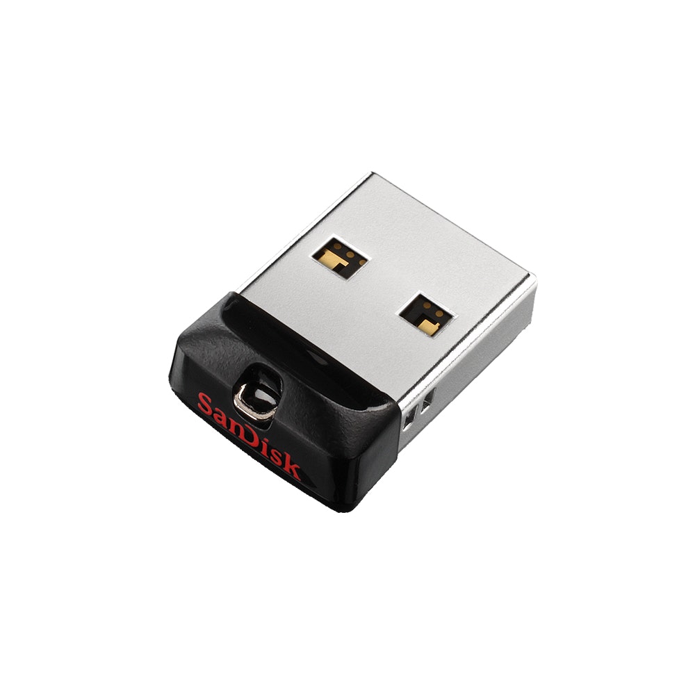 SanDisk Sandisk Cruzer Fit unidad flash USB 64 GB USB tipo A 2 Negro, Plata