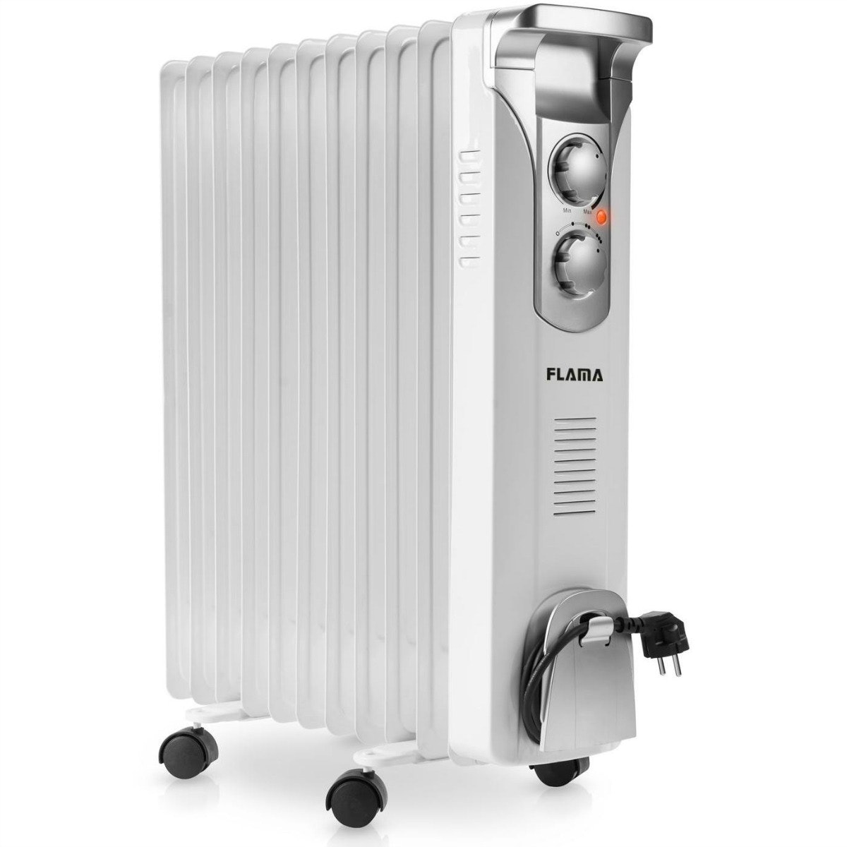 Generica Flama 2366Fl Calentador de aceite Interior Blanco 2500 W