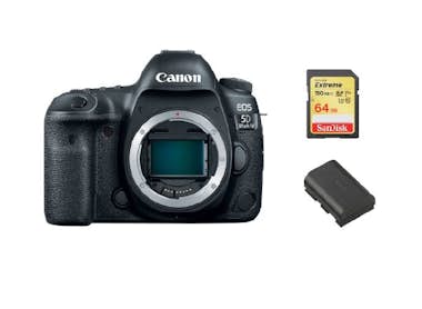 Canon CANON EOS 5D IV Cuerpo + tarjeta SD de 64 GB + bat