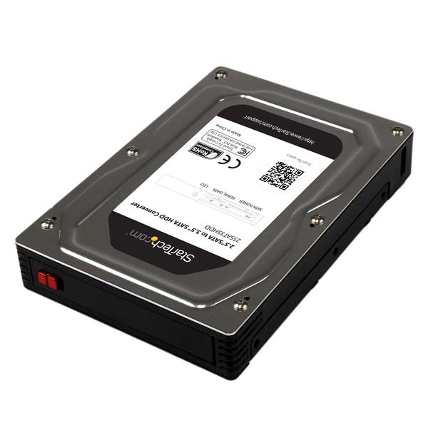 Caja De Disco duro startech.com 25sat35hdd adaptador 25 para bahia 35 o ssd hasta 125mm altura 0065030854856 s55057294
