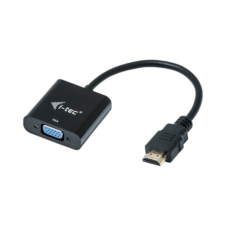 i-tec i-tec HDMI2VGAADA adaptador de cable HDMI VGA Negr