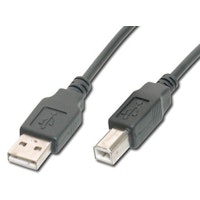 ASSMANN Electronic 3m USB 2.0 cable USB USB A USB B Negro