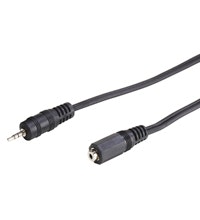 GooBay Goobay AVK 312-200 2.0m cable de audio 2 m 2,5mm Negro