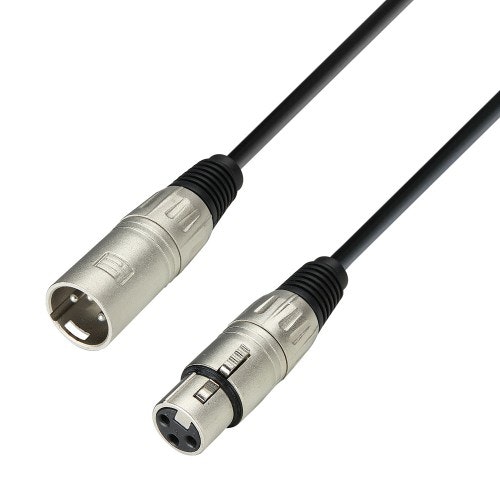 Adam Hall adam hall K3 MMF 1500 cable de audio 15 m XLR (3-pin) Negro