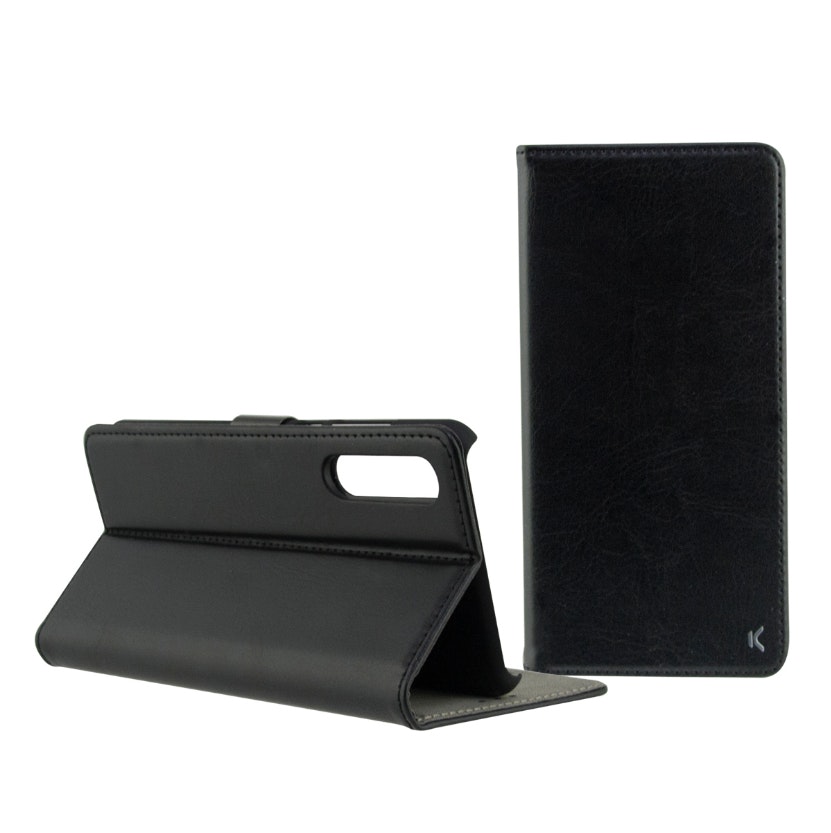 Funda Huawei P20 ksix folio negro para 20 smartphone con tapa standing mate b0758fu20 5.8 147