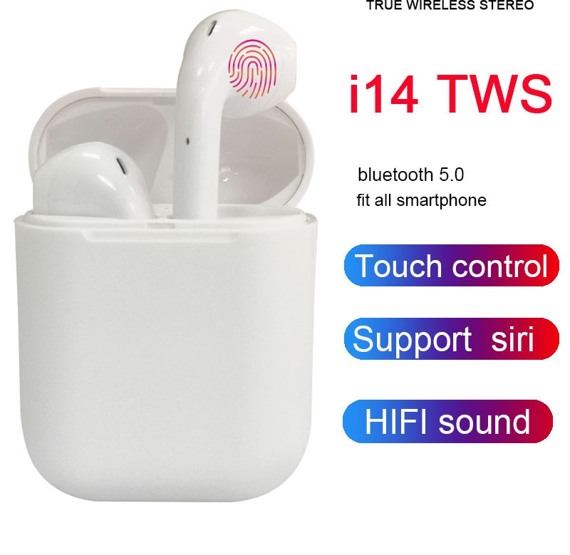 Compra OEM Auriculares Inal mbrico Bluetooth i14 TWS Llamada