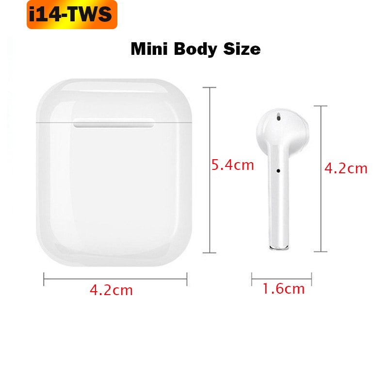 Audifonos i14 tws top
