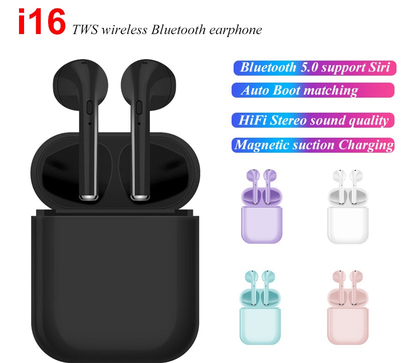 Auriculares inalambricos i16 clearance