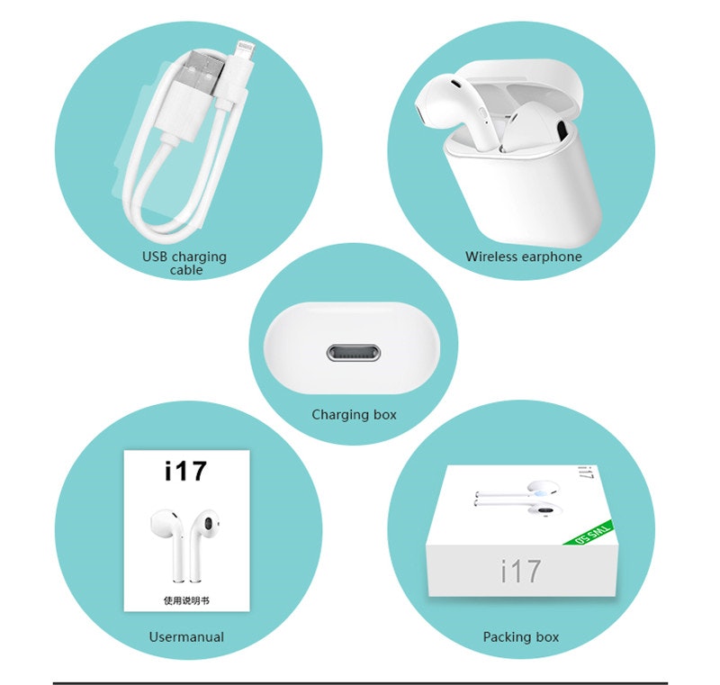 Compra OEM Auriculares Bluetooth Inal mbrico I17 TWS In Ear con