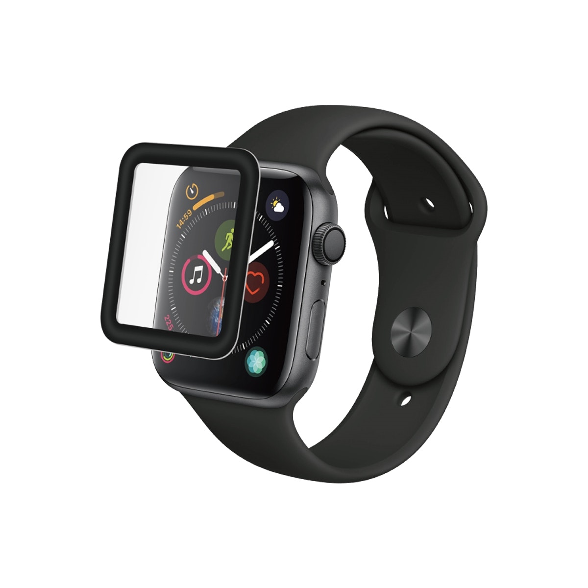 Compra Muvit muvit protector pantalla Apple Watch series 4 44mm vidrio  templado curvo | Phone House