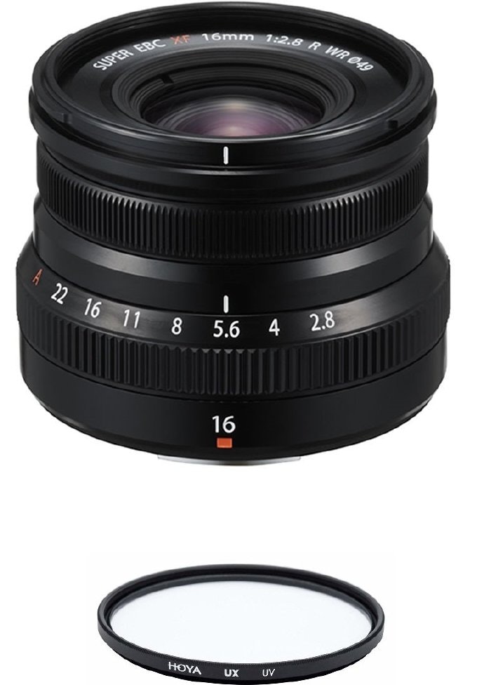 FujiFilm FUJIFILM XF16mm F2.8 R WR Negro + HOYA UX UV 49mm