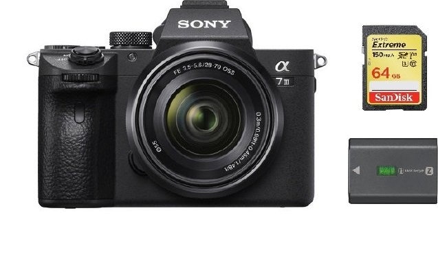 Sony SONY A7 III KIT SEL 28-70MM F3.5-5.6 OSS + tarjeta