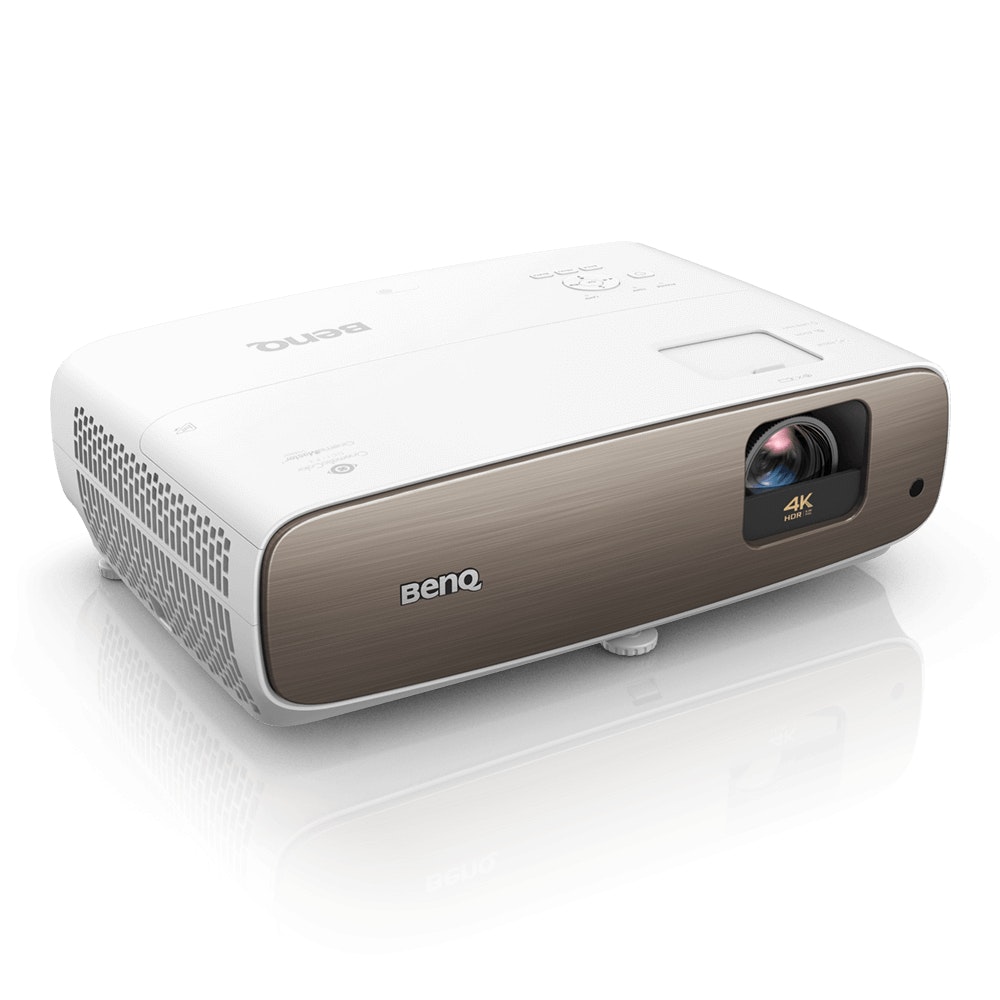 Benq W2700 videoproyector 2000 lúmenes ANSI DLP 2160p (3840x2160) 3D Proyector para escritorio Marrón, Blanco