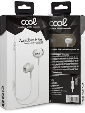Cool Auriculares 3,5 mm COOL In-Ear Stereo Con Micro Bl