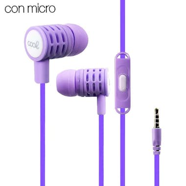 Cool Auriculares 3,5 mm COOL Extra Bass Stereo Con Micr