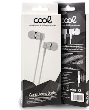 Cool Auriculares 3,5 mm COOL Basic Stereo Con Micro Bla