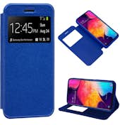 Cool Funda Flip Cover Samsung A505 Galaxy A50 Liso Azul