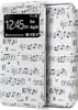 Cool Funda Flip Cover Xiaomi Mi 9 SE Dibujos Música