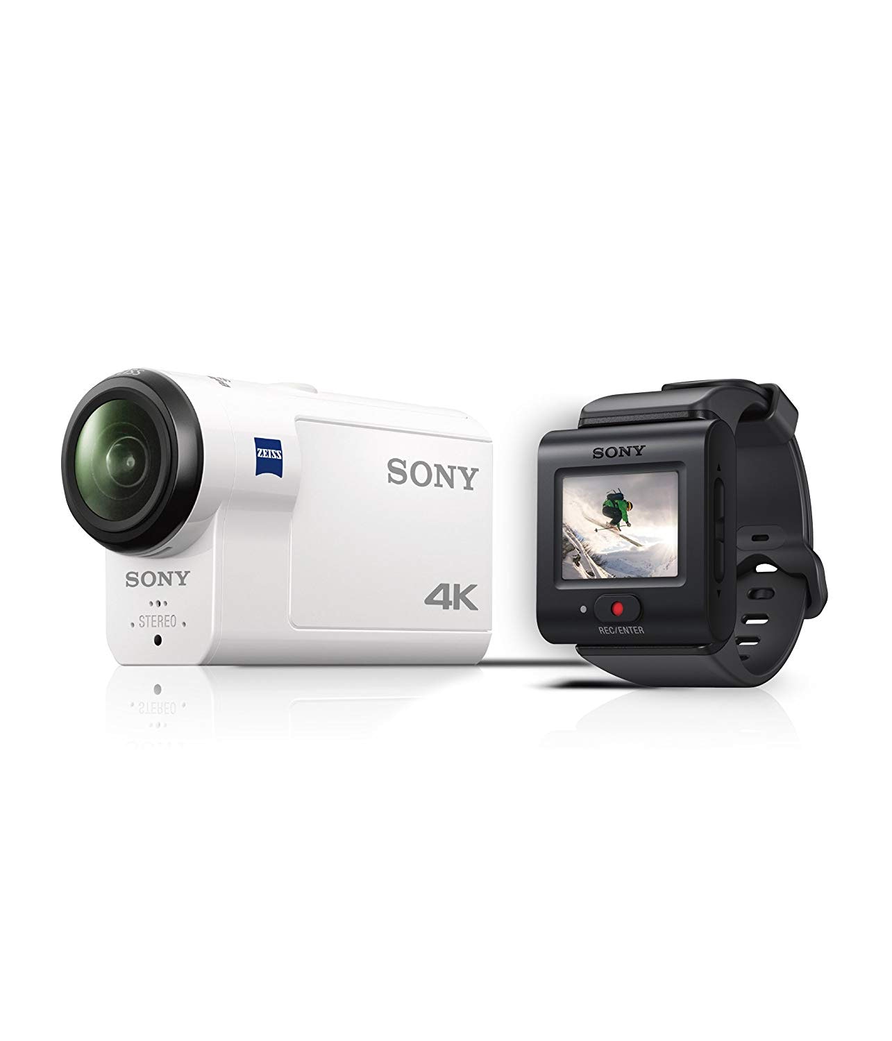 Sony FDR-X3000 Camara de video accion 4K de mano Blanco