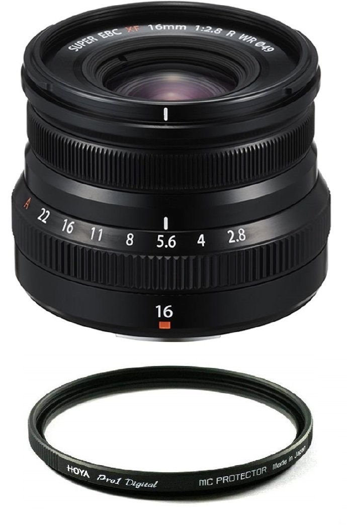 FujiFilm Fujifilm XF16mm F2.8 R WR Negro + HOYA 49mm PRO 1D