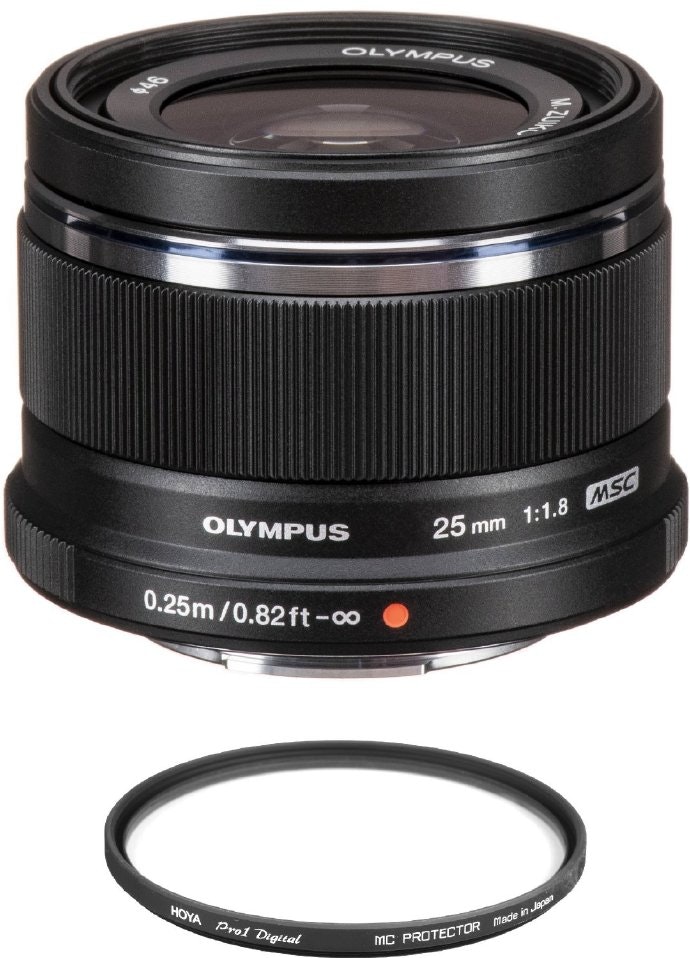Olympus OLYMPUS 25MM F1.8 Negro + HOYA 46mm PRO 1D Protect
