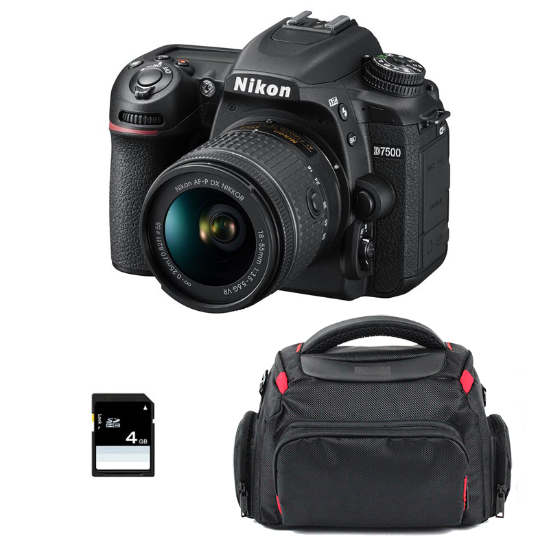 Nikon D7500 + AF-P DX NIKKOR 18-55 mm f/3.5-5.6G VR + Bo