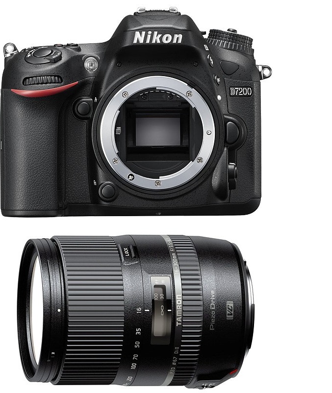 Nikon D7200 + Tamron 16-300 mm f/3.5-6.3 Di II VC PZD MA