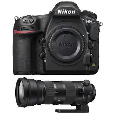 Nikon D850 Cuerpo + Sigma 150-600mm f/5-6.3 DG OS HSM Sp