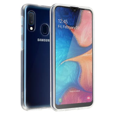 Avizar Carcasa Samsung Galaxy A20e 360ª Silicona + Traser