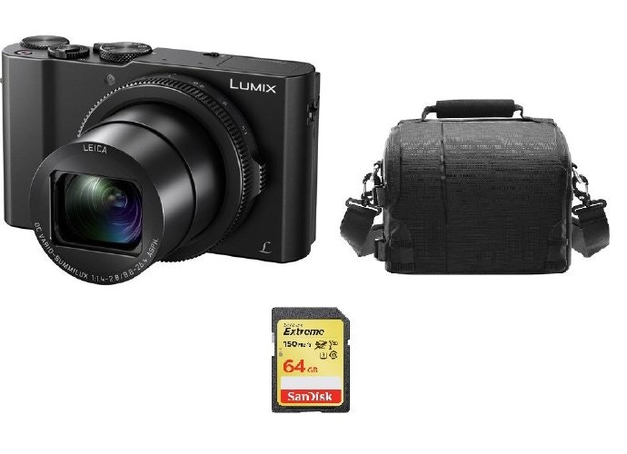 Panasonic PANASONIC DMC-LX10 + Tarjeta SD de 64GB + Bolsa de