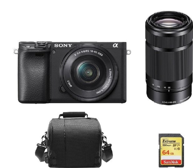 Sony SONY A6400 Cuerpo Negro + SONY SEL 16-50MM F3.5-5.