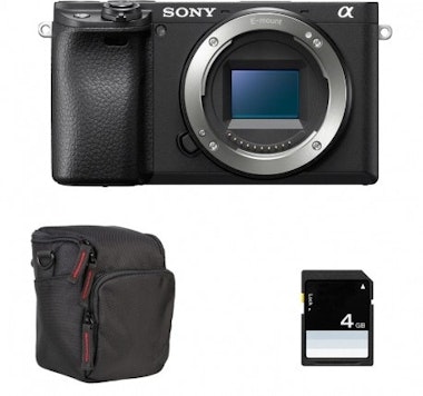 Comprar Sony Alpha 6400 Cuerpo Negro + Bolsa + SD 4 Go