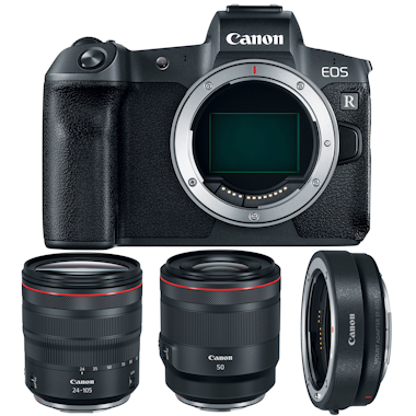 Canon EOS R + RF 24-105 mm f/4L IS USM + RF 50mm f/1.2L