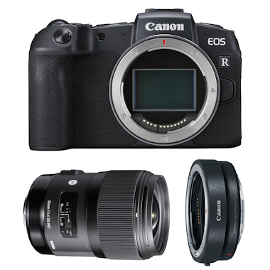Canon EOS RP + Sigma 35mm F1.4 DG HSM Art + EF EOS R