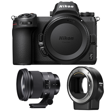 Nikon Z7 + Sigma 105mm F1.4 DG HSM Art + FTZ