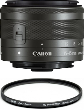Canon EF-M 15-45mm f/3.5-6.3 IS STM + HOYA PRO1D PROTECT