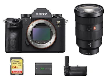Nikon SONY A9 + SEL 24-70MM F2.8 GM + Tarjeta SD de 64GB