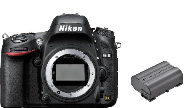 Nikon NIKON D610 Cuerpo + EN-EL15B Bateria