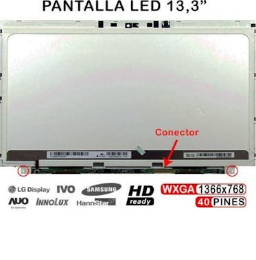 OEM PANTALLA PARA PORTÁTIL LED 13.3"" LP133WH5 (TS) (A