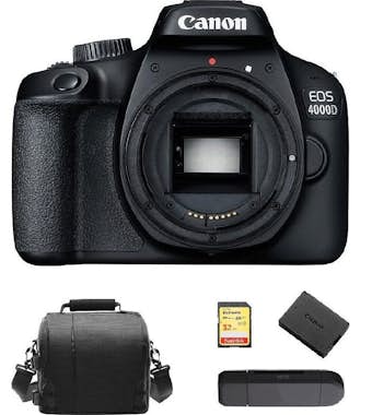 Canon CANON EOS 4000D Cuerpo Negro + Tarjeta SD de 32GB