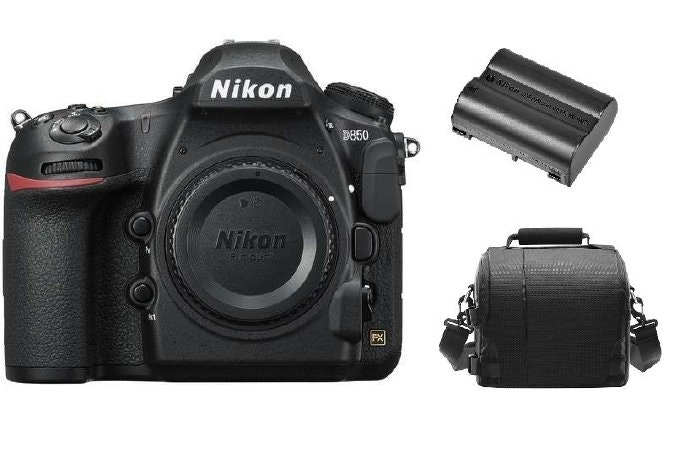 Nikon NIKON D850 Cuerpo + Bolsa de camara + EN-EL15A Bat