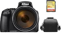 Nikon NIKON P1000 Negro + Tarjeta SD de 64GB + Bolsa de