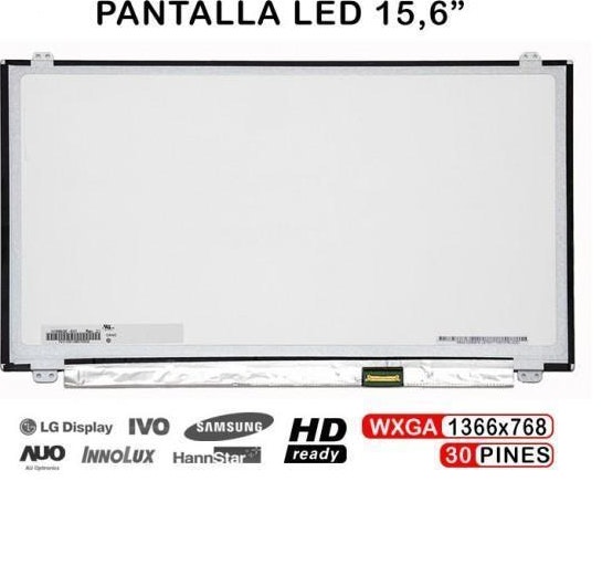 Pantalla Para Lenovo ideapad 11015isk 15.6 30 pines portatilmovil® led